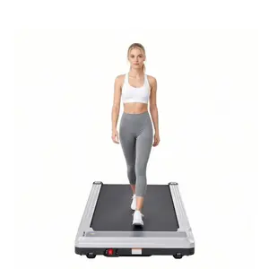 Walking Pad Treadmill,Ultra-Thin Under Desk Treadmill for Home/Office, Quiet Portable Walking Machine with Remote Control & LED Display,Silver