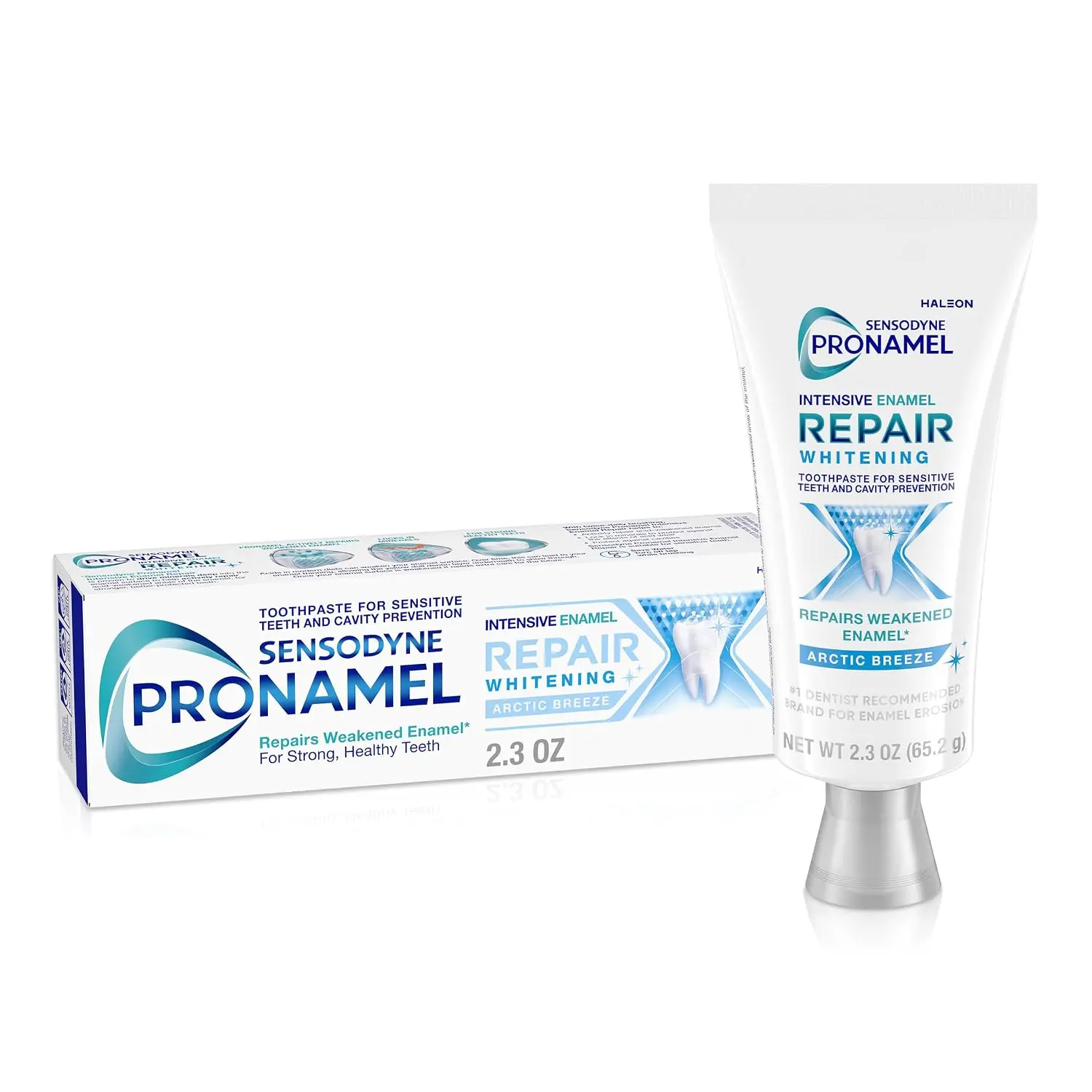 Sensodyne Pronamel Intensive Enamel Repair Whitening Toothpaste, 2.3 Ounces - Sensitive Teeth Relief