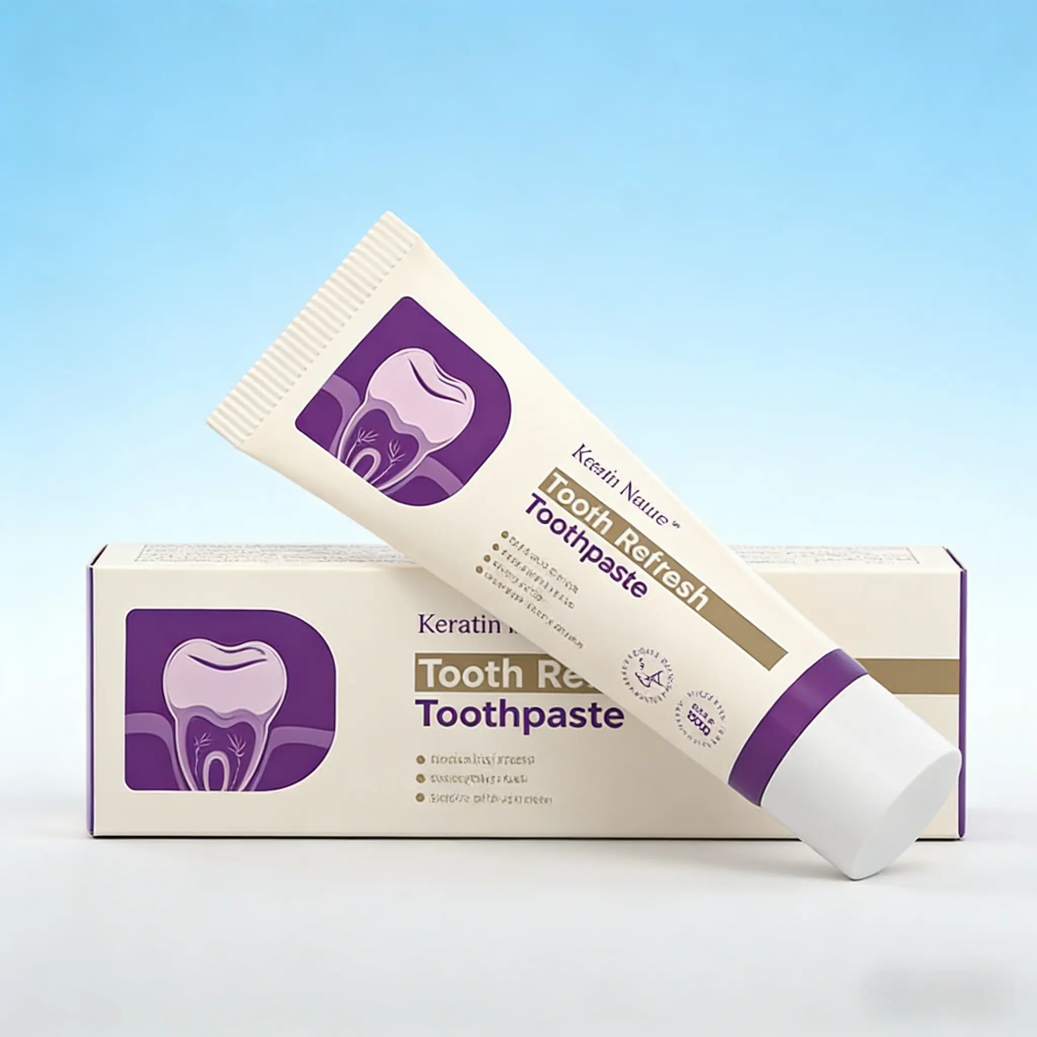 Kreain Nature Toothpaste for Oral Care, Fresh Breath, Prevent Tooth Loss, Natural Ingredients, Gentle Care
