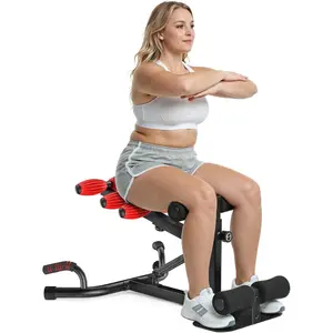 Women Squat Machine Adjustable Hip Trainer Core and Leg Workout Push Up Board Home Gym Workout Equipment