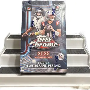 Bubble Gut Personals: Topps Chrome 2025 NFL Football Hobby Box Pack