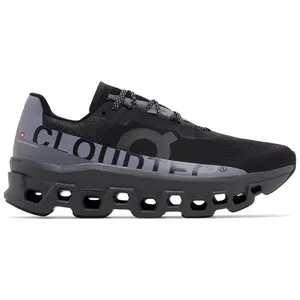On Running Cloudmonster Lumos Black 62.98394 Men's Fashion Shoes New