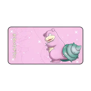 Slowbro Desk Mat, Anime Mouse Pad, Computer Accessories, Perfect Gift for Fans, Office Decor, Gaming Decor, Top Deskmat