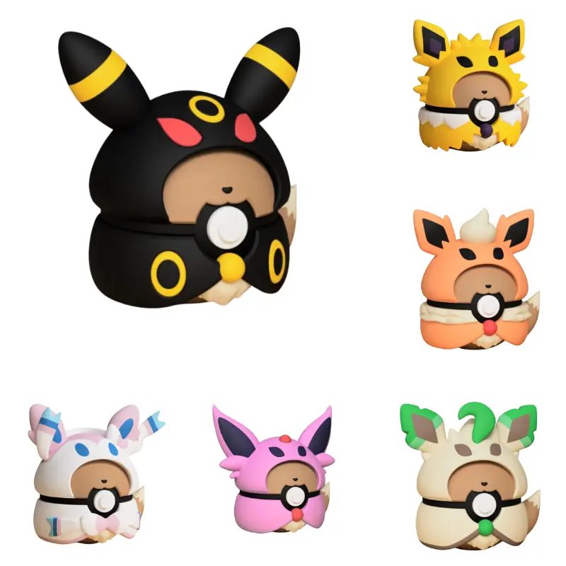 Eevee Poncho Pokeballs