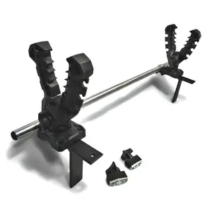 Bow Mount Can Am Single with Adjustable Twist Lock Anchors for Can Am Defender Models Secure Tool-Free Installation