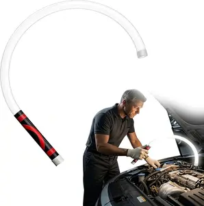 30 Inch Flexible LED Light Stick, Rechargeable Bendable Hands-Free High Lumen Lamp, Portable Working Inspection Light for Auto Repair, Mechanic Use, Vehicle Maintenance, Large LED Digital Alarm Clock with Remote