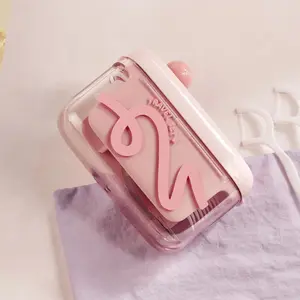 Travel Picks With Storage Automatic Up Holder - Portable Refillable Tooth Pick Holder Dispenser For Purse Travelling Hotels Dinners Home summer decorations for home