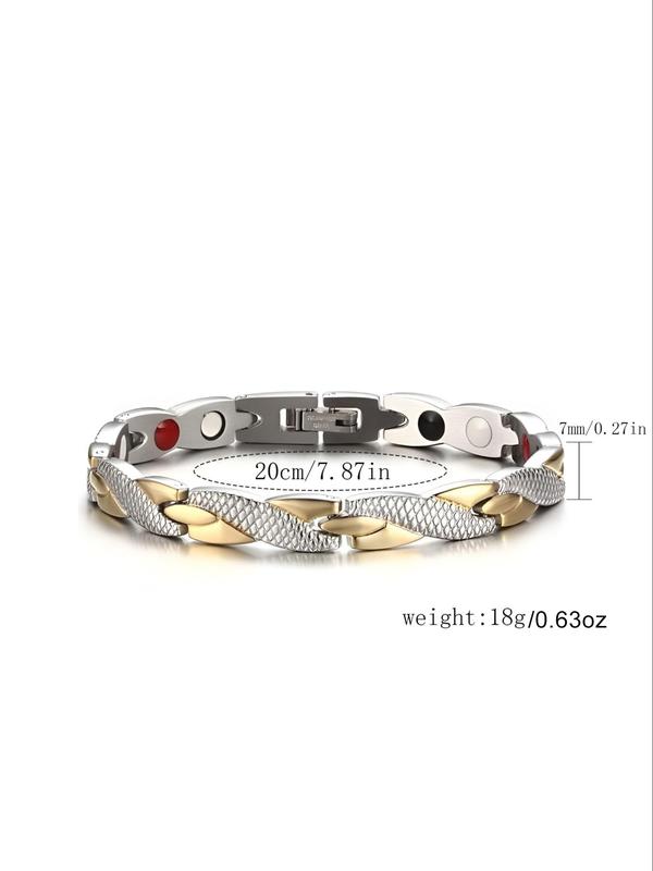 Men's Business Fashion Watch & Jewelry Set, Fashion Watch Set for Party, Daily Clothing Decor, Trendy All-match & Exquisite Watch Set for Birthday Gift