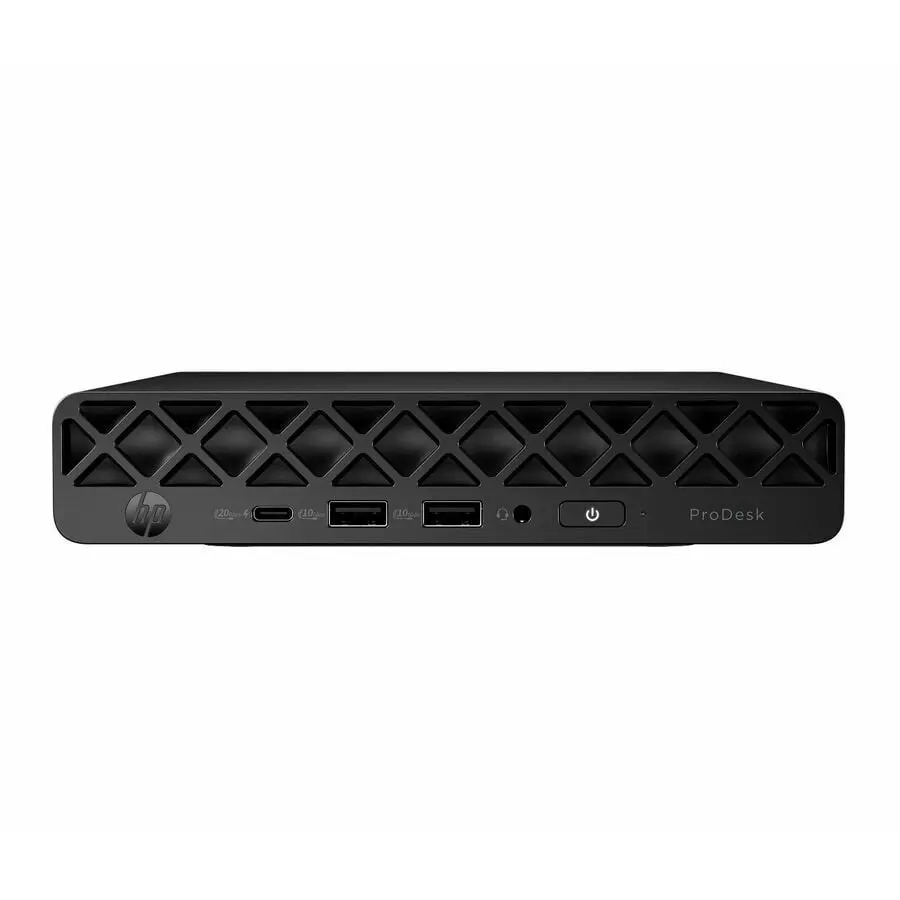 HP D32MZAT-ABA ProDesk 4 Mini G1i Mini PC - Core Ultra 5 225T, 16GB DDR5 Memory, 256GB SSD, Windows 11 Pro, Wi-Fi 6 BT, Jack Black