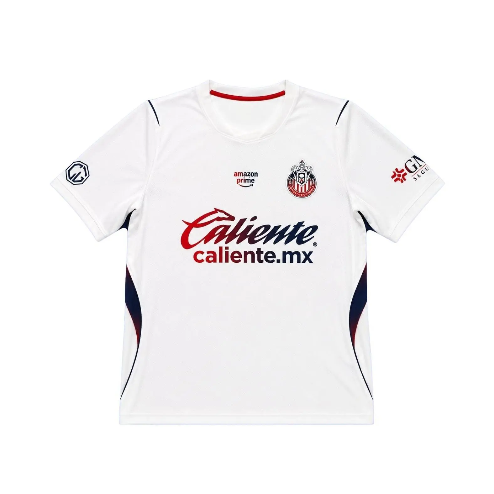Chivas 26-27 Away Soccer Jersey, All Size S-5XL, Breathable Game Day Sports Shirt, Short Sleeve, Quick-Dry Football Shirt, Liga MX Fans Jersey