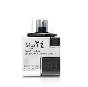 Lattafa 24 Carat White Gold 100ML 3.4 Fl Oz Eau de Parfum