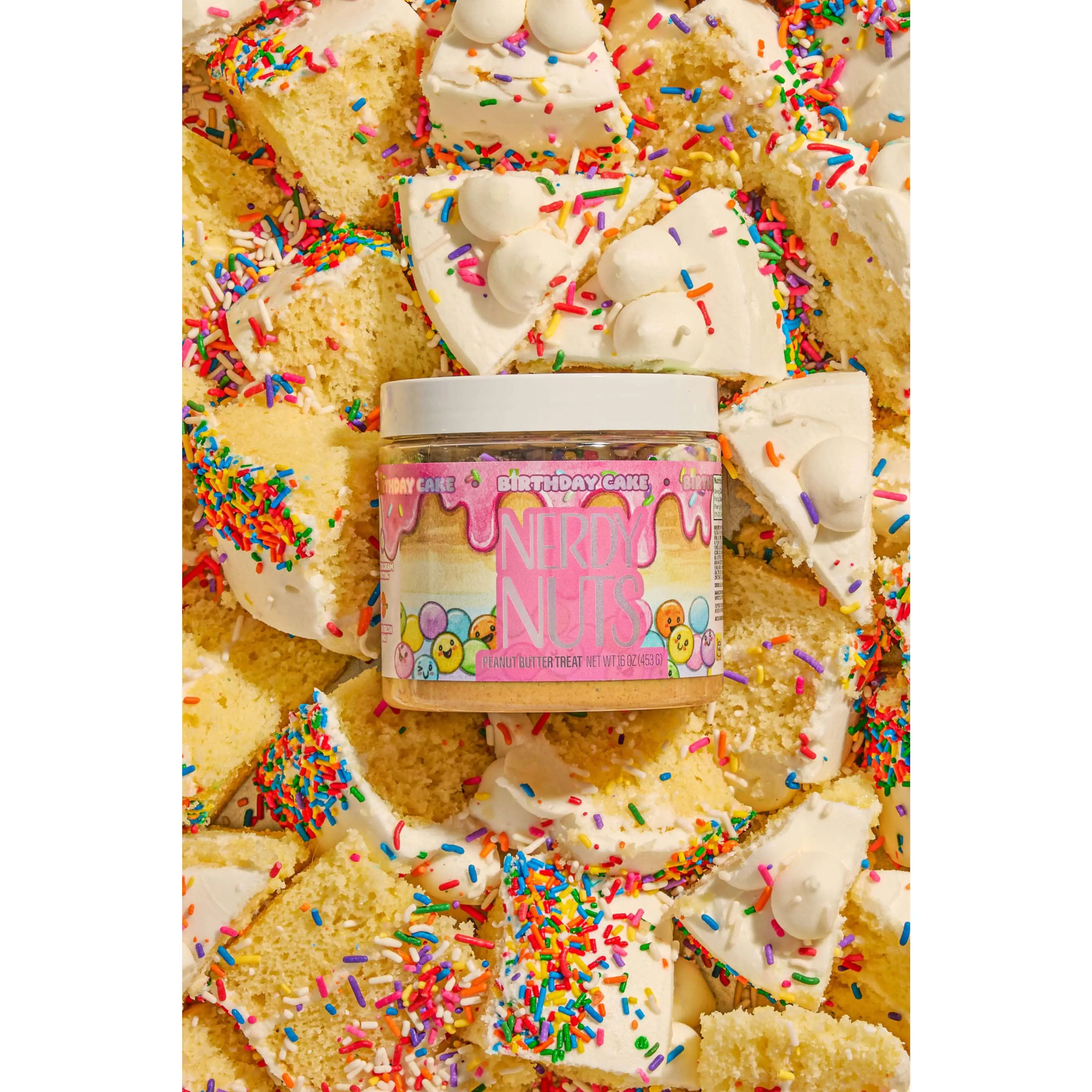 Birthday Cake Peanut Butter Treat