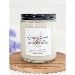 Spring Hand Poured Soy Candles