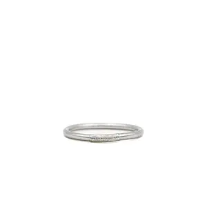 DARK SILVER BANGLE