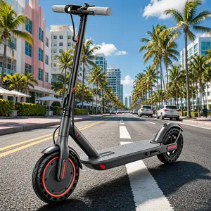 Electric Scooter 350W Motor,19 MPH Max Speed,12 Miles Range,8.5'' Foldable Scooter for Adults with APP,Foldable Commuter Scooter