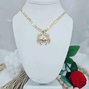LaYaiBoutique #2612 14K Gold-Filled Crab Necklace and Pendant — High Quality
