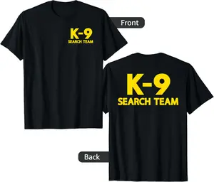 K9 Search Team Search And Rescue Sar Official Uniform T-Shirt