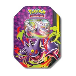 Mega Gengar EX Tin - 4 Packs RIPPED OR SHIPPED