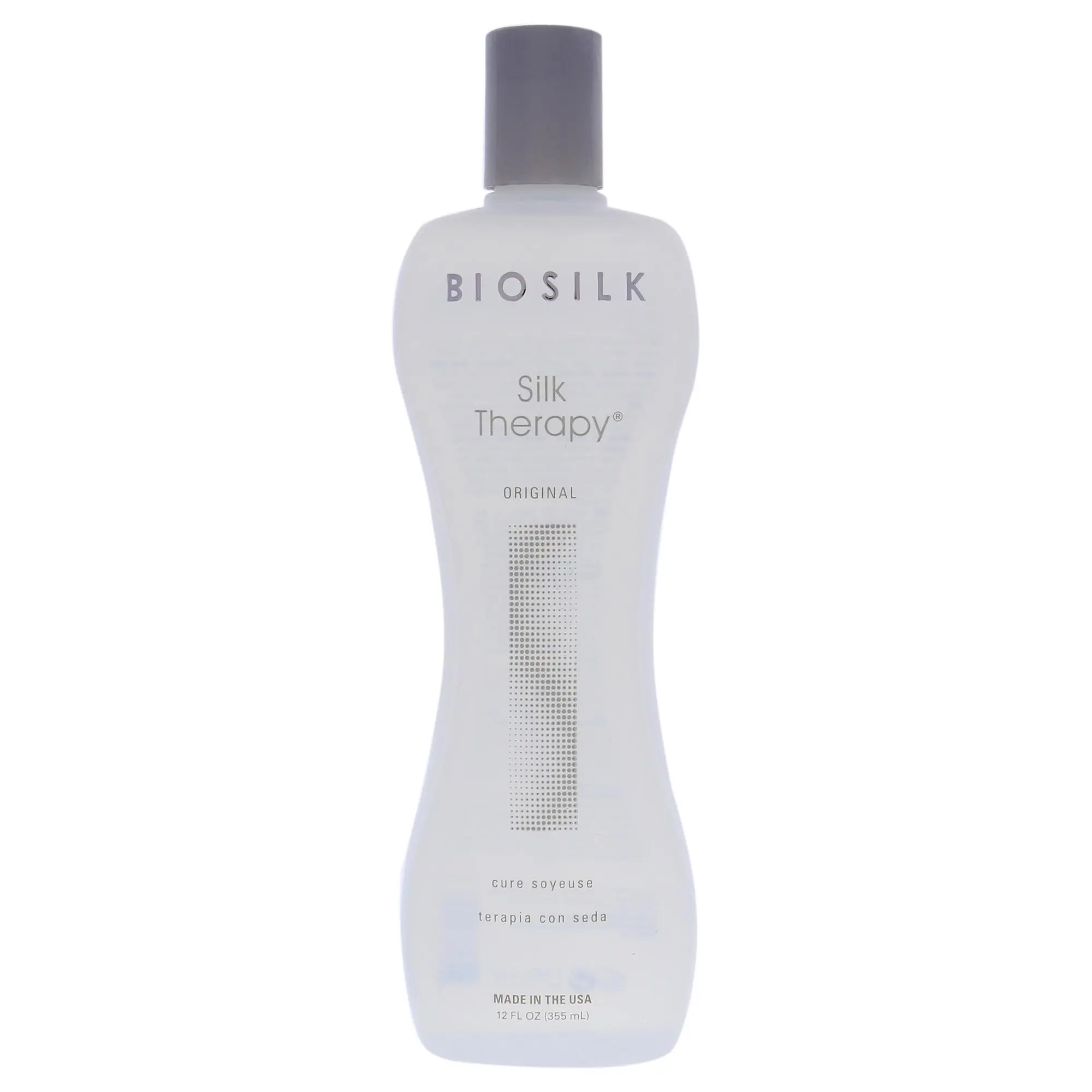 Biosilk Silk Therapy Serum, Unisex Hair Care Serum - 12oz, Single Bottle