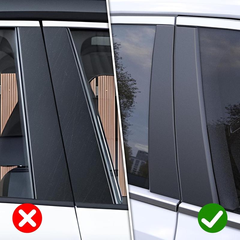 60" x 12" Universal Black Vinyl Wrap Air Release Film for Cars Motorcycles Laptops Furniture with Tools Included UV-Resistant Easy Application Longevity Bumper Sticker