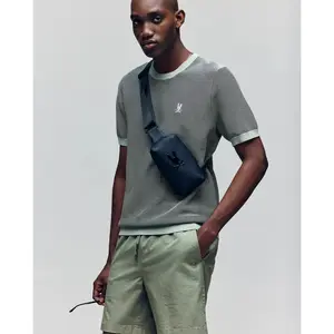 MENS MARIO STRIPED SWEATER T-SHIRT - MT0400009