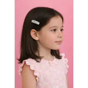 Petite Polka Puff Clip