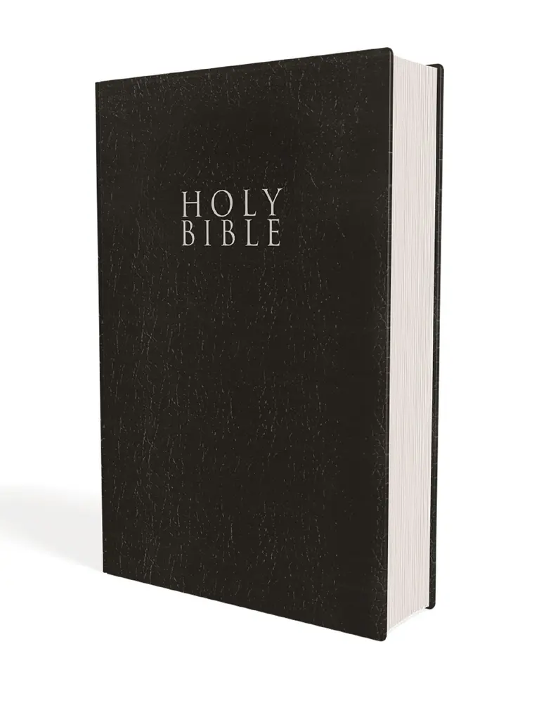 USED Book - Niv, Gift and Award Bible, Leather-Look, Black, Red Letter Edition, Comfort Print by Zondervan (Paperback) - english