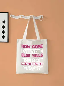 2026 new 3d stereoscopic printHow Come Everyone Else Yells Bingo Funny Luck Player Large-capacity canvas single-shoulder handbag, suitable for shopping, fitness and daily use. Foldable and reusable,