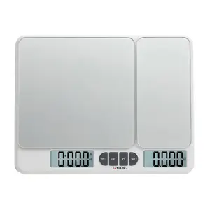 Taylor 11lb Dual Platform Digital Kitchen Food Scale