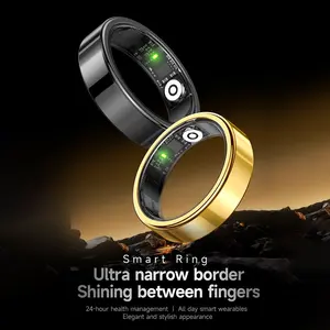 Premium Smart Ring - Advanced Health Tracking, Water-Resistant, Long Battery Life, Free App Included, Lightweight & Elegant Design for Everyday Wear