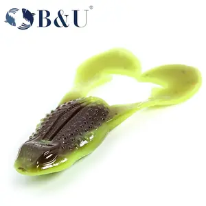 Catch More Bass with B&U Soft Fishing Lures - Frog Baits, Silicone Swimbait Jigging Wobblers!