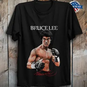 Bruce Lee Boxing Vintage 1968s T Shirt Big Boss Action Film Movie Jeet Kune
