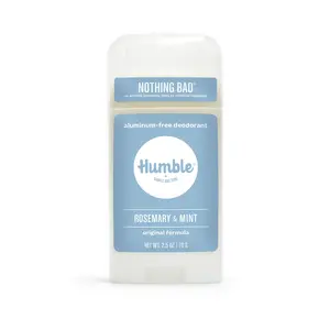 Humble Brands Rosemary & Mint Aluminum-Free Deodorant - 2.5oz (70g) Long Lasting Scented Body Care