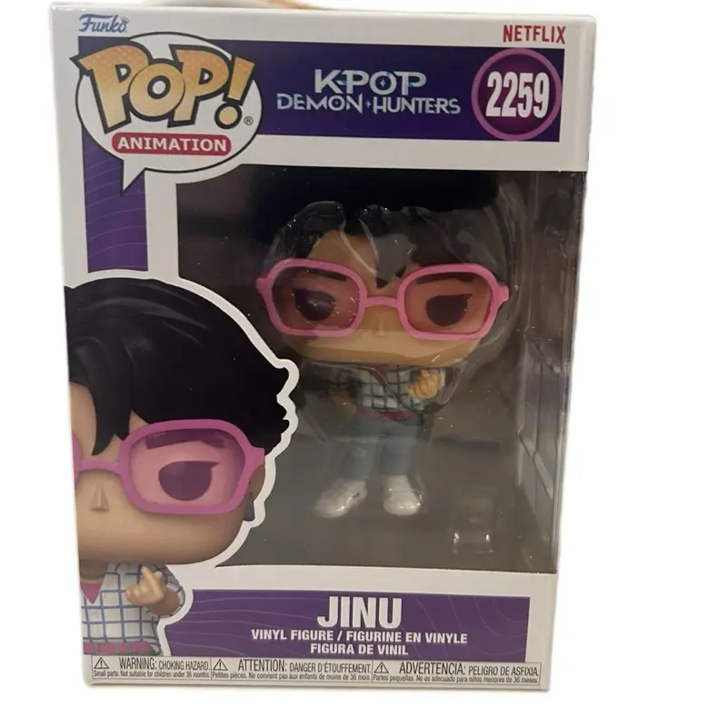 Funko Pop Vinyl Figure - Collectible Kpop Series Jinu, TV Movie Char. Holiday New Figurine