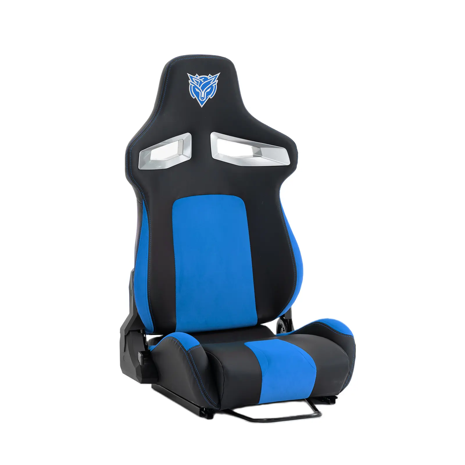 DONEXT Universal-Fit Reclining Chair - Bucket-Shape Sport Simulator Racing Seat with PVC Design, PU Leather Upholstery and Adjustable Lock Slide