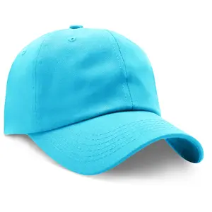 Adjustable Solid Cotton Baseball Cap for Men and Women - Golf and Casual Wear Durable Sun Protection One Size Fits All Dad Hat