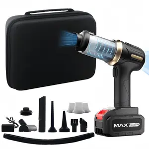 2-in-1 Cordless Car Vacuum & Blower，120W/21000PA Suction ，4000mAh Fast Charge | Pet Hair/Car/Home | Brushless Motor