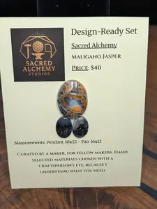 Oval Shape - Maligano Jasper - Design-Ready Set