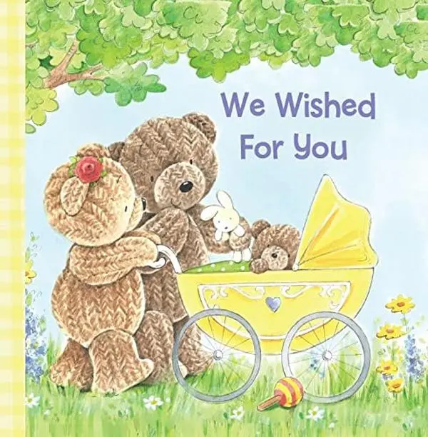 We Wished For You Regular Edition Hardcover Board Book - Children's Picture Book with Bedtime, Cuddle Time Scenarios, Engaging Stories, Captivating Illustrations, Toddler Gifts for Special Memories