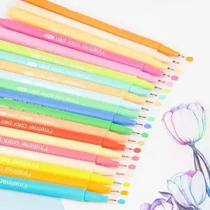 30 Macaron Color Hand Account Pens, Ultra-Fine Fiber Tip for DIY Design, Perfect for Journaling and Arts & Crafts
