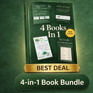 4-in-1 Credit Repair Book | All 4 Books Combined Into One Powerful Guide