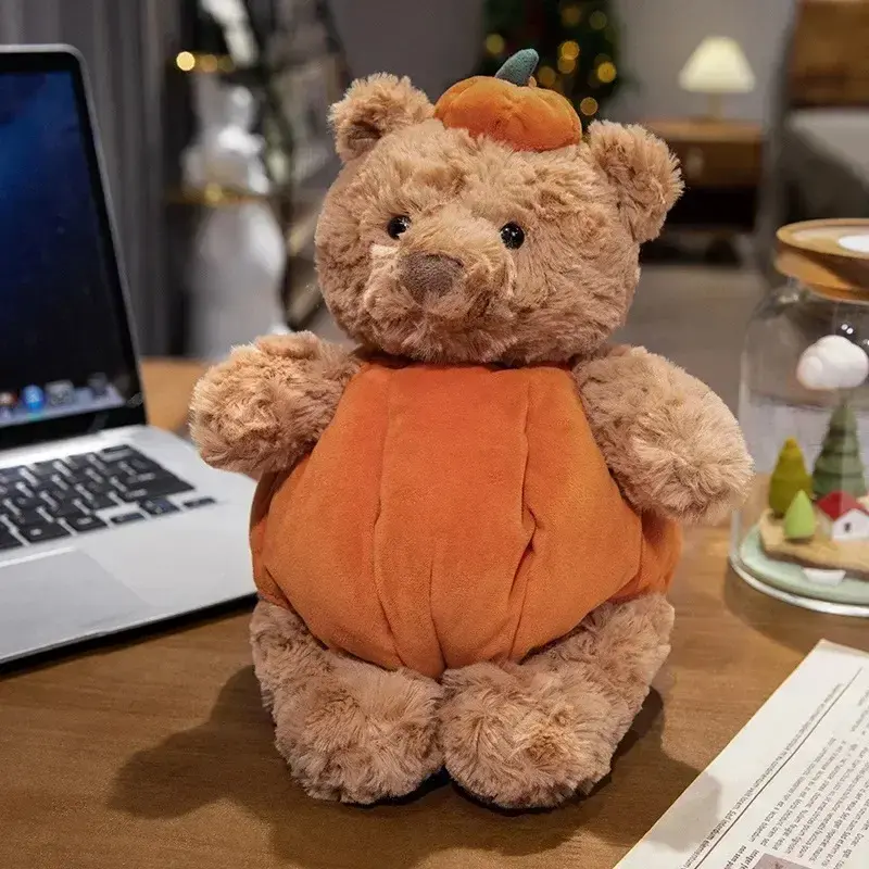 Jellycat Pumpkin Spice Teddy Bear Plush