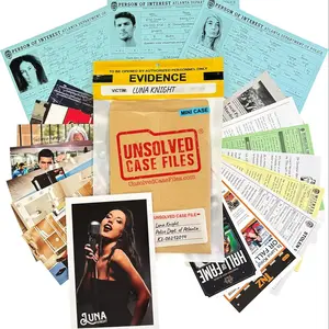 Quick Play | Cold Case of Luna Knight | Unsolved Case Files Murder Mystery Game Card Games