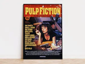 [SALE UP TO 30%] Retro Cinematic Poster, Movie-Inspired Digital Download, High Quality Film Art Print, Stylish Wall Decor, Printable Poster