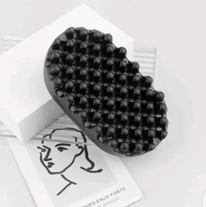 Oval Hair Styling Brush, 1 Count Portable Hair Styling Tool, Long-Lasting Durable, Hairdressing Comb for Men & Women, Christmas Gift
