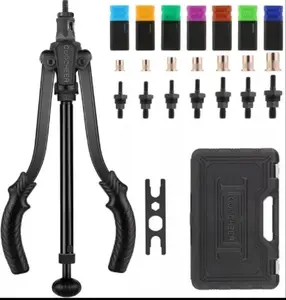 Coocheer Rivet Nut Tool Auto Pumping Rod Rivet Nut Setter Kit 70Pcs NEW SET