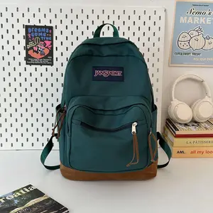 JanSport Right Pack Backpack - Durable Daypack with Padded 15" Laptop Sleeve, Spacious Main Compartment & Integrated Water Bottle Pocket - Pastel Lilac