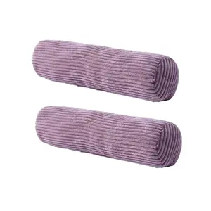 2pcs Cylindrical Pillow for Hugging and Leaning - Decorative for Bedroom and Living Room - Multi-functional Body Support Lumbar and Neck Pillow