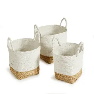 Set of Three Madura Market Baskets