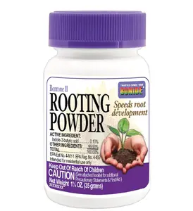 Bonide Bontone II Rooting Powder, 1.25 oz Ready-to-Use Dust for Houseplants and Transplants Speeds Root Development